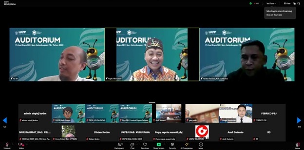Virtual Expo LKPP 2025 Melalui Zoom Meeting