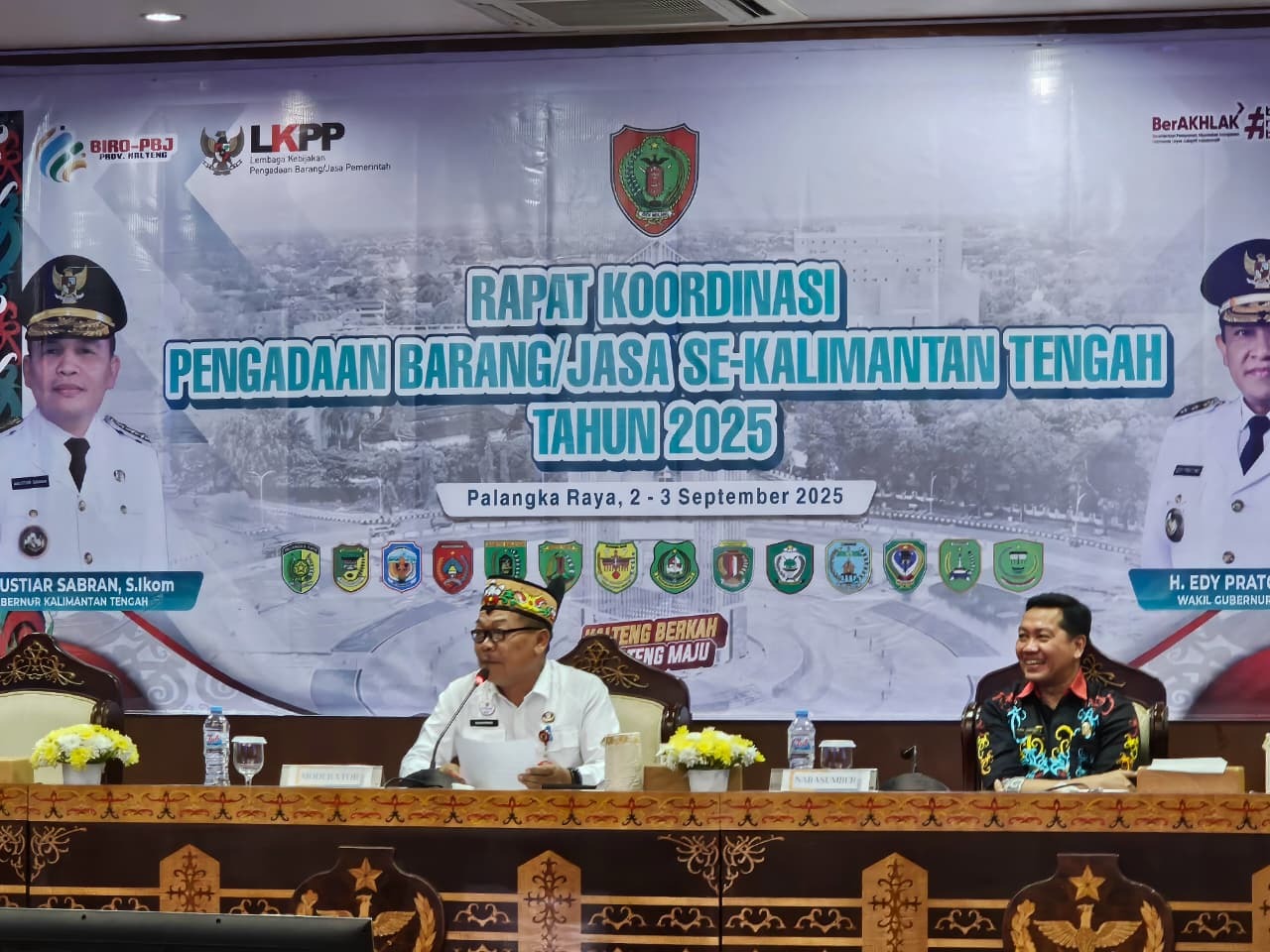 Dokumentasi Rakor PBJ se- Kalteng 2025