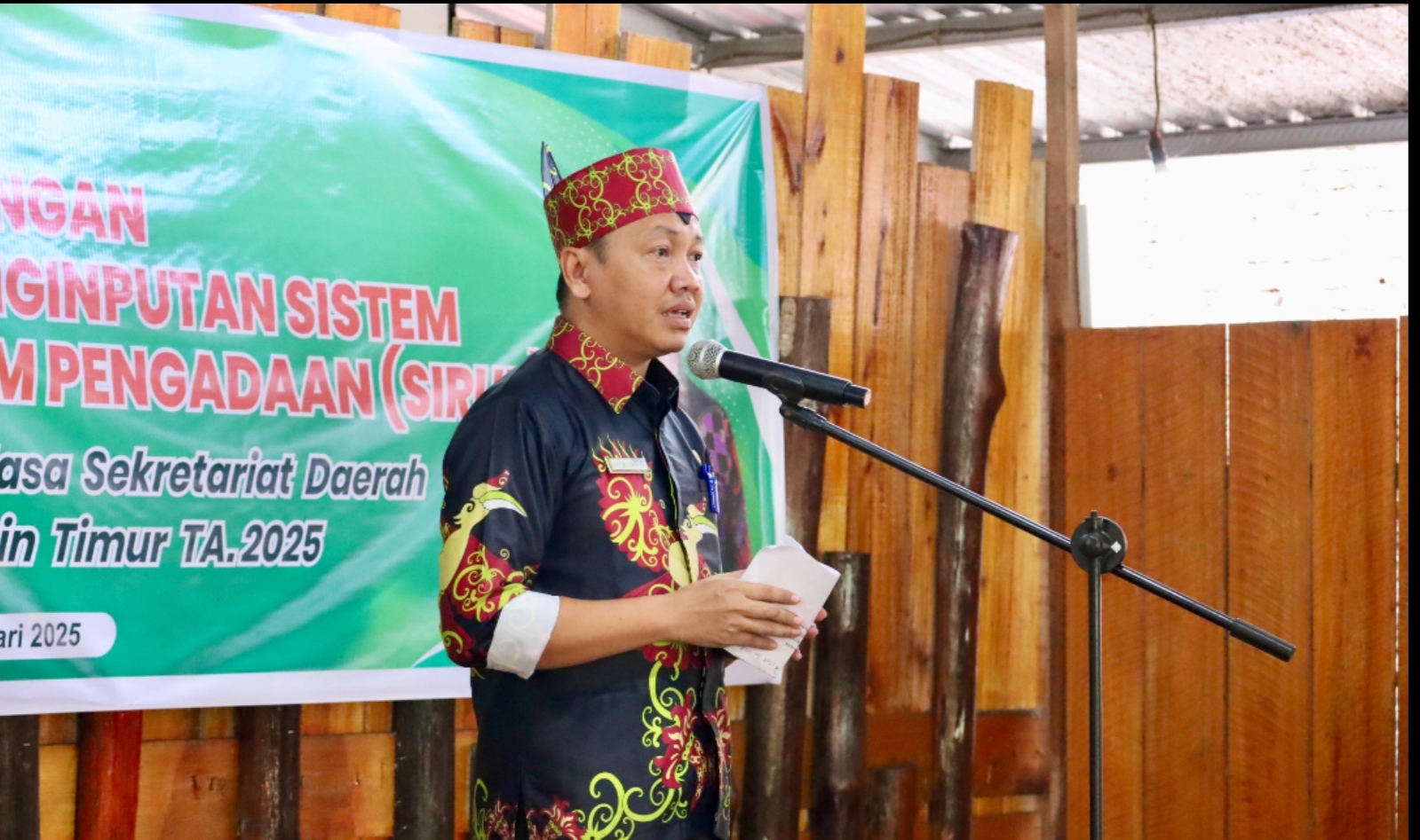 Pembukaan Pendampingan Bimtek Sistem Informasi Rencana Umum Pengadaan di Kab. Kotawaringin Timur