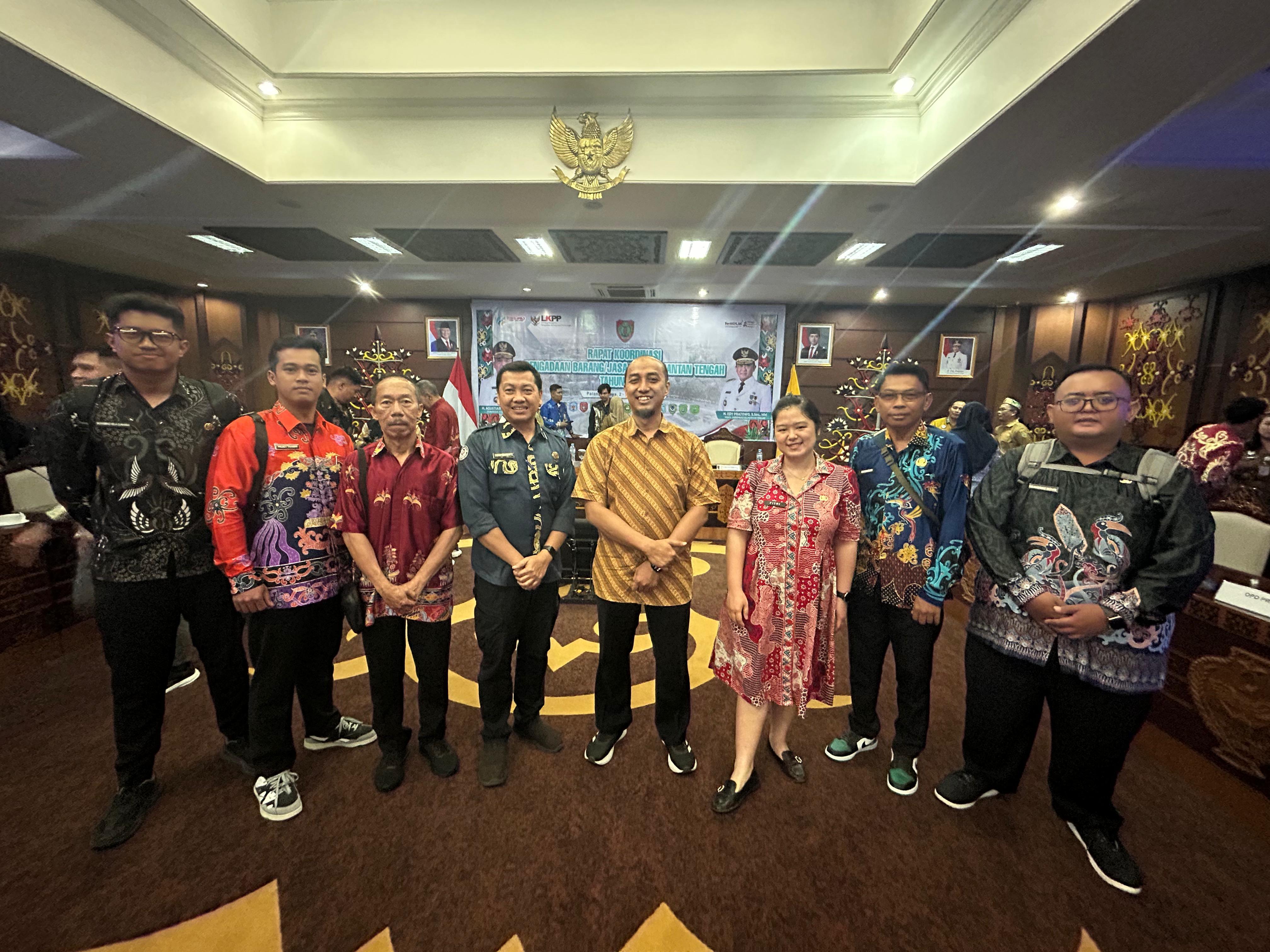Dokumentasi Rakor PBJ se- Kalteng 2025