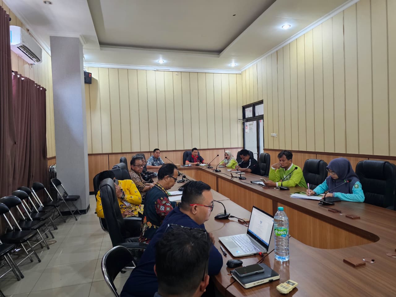 Dokumentasi Rapat Pembahasan Draf Perbup BLUD 2025