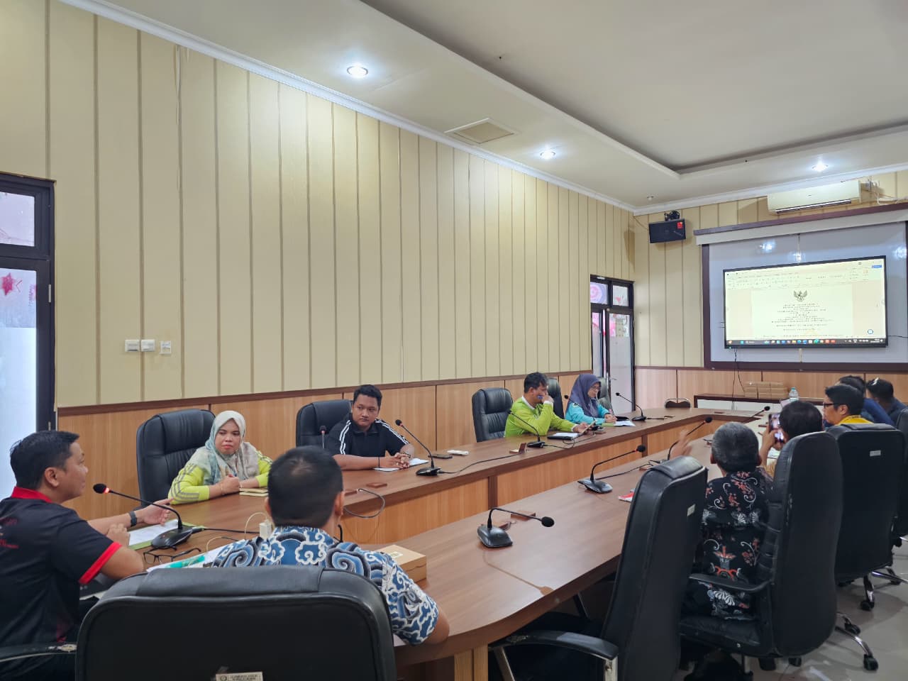 Dokumentasi Rapat Pembahasan Draf Perbup BLUD 2025