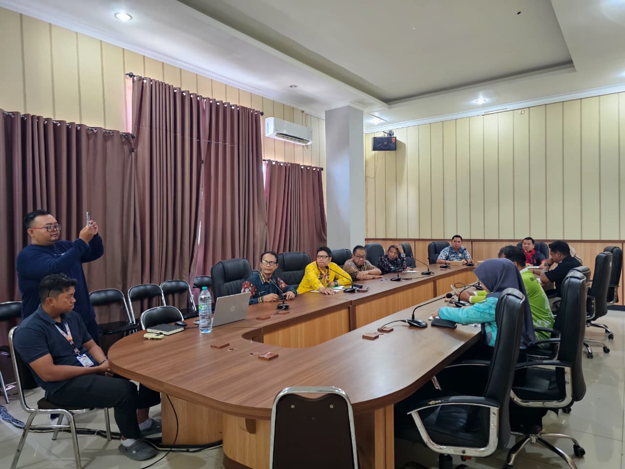 Dokumentasi Rapat Pembahasan Draf Perbup BLUD 2025